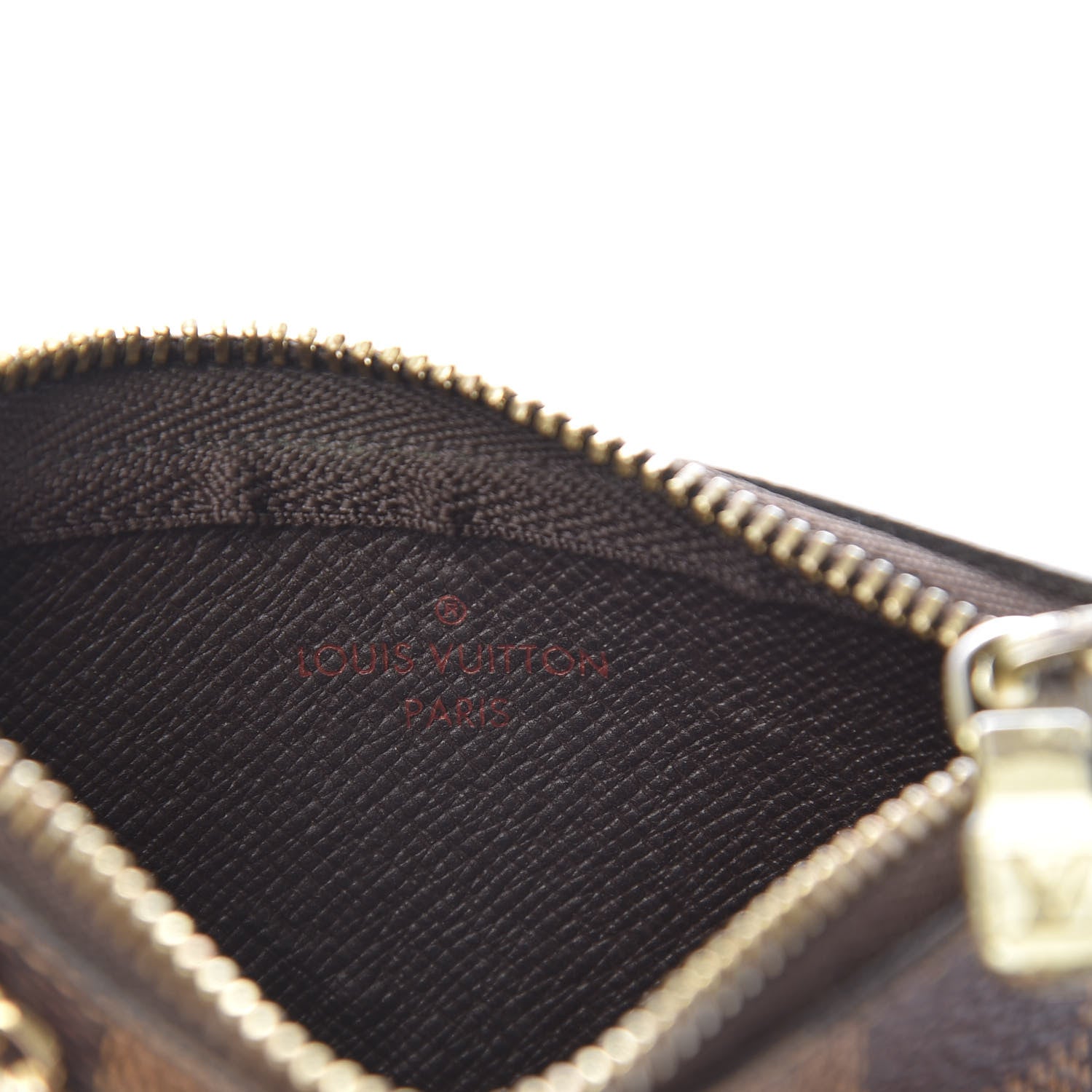 Louis Vuitton Damier Ebene Key Pouch 6 of 10
