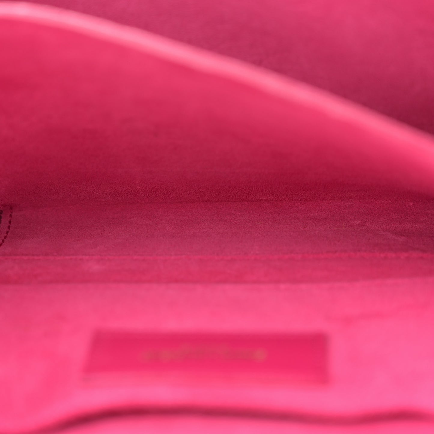 Calfskin Small Classic Y Satchel Fuchsia