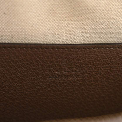 Gucci GG Supreme Monogram Web Small Ophidia Top Handle Shoulder Bag Brown 6 of 13
