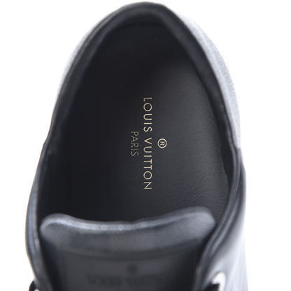 Louis Vuitton Calfskin Damier Graphite Line Up Sneaker 11 Black 6 of 7