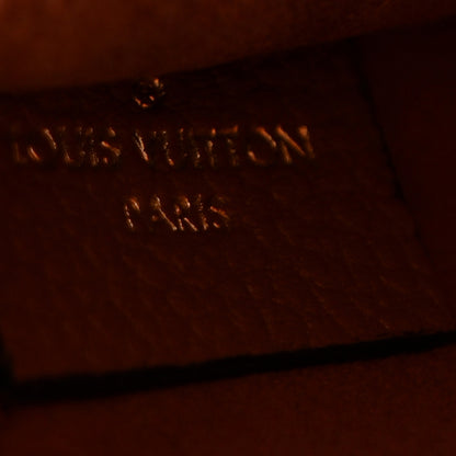 Louis Vuitton Empreinte Monogram Giant Neverfull MM Pochette Cognac 6 of 8