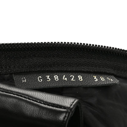 Chanel Mixed Fibers Lambskin Patent Calfskin Convertible High Boots 38.5 Black 7 of 7
