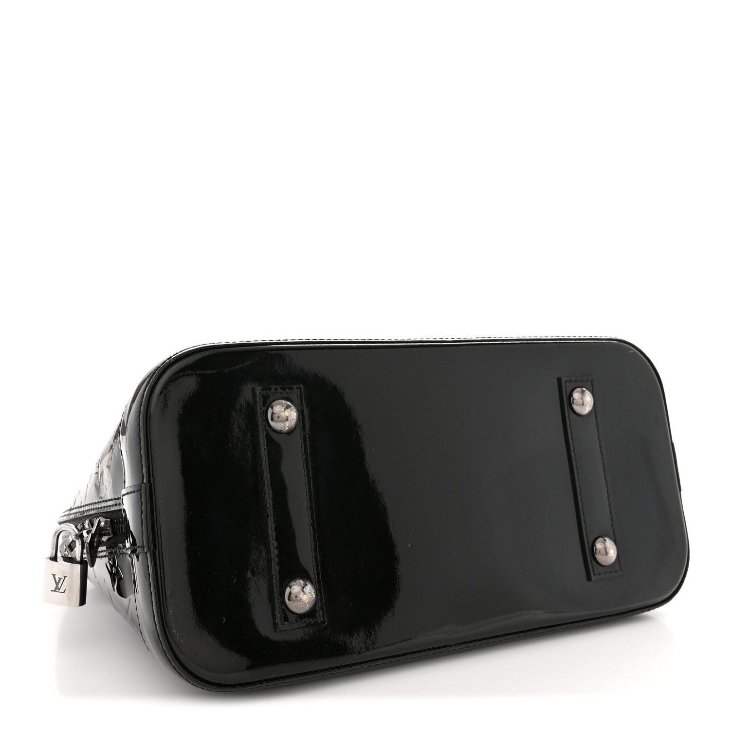 Louis Vuitton Vernis Alma PM Noir Magnetique 4 of 13