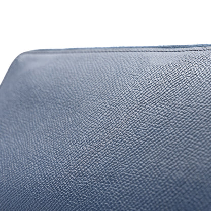 Hermes Epsom Silk'In Wallet Bleu Saphir 13 of 17