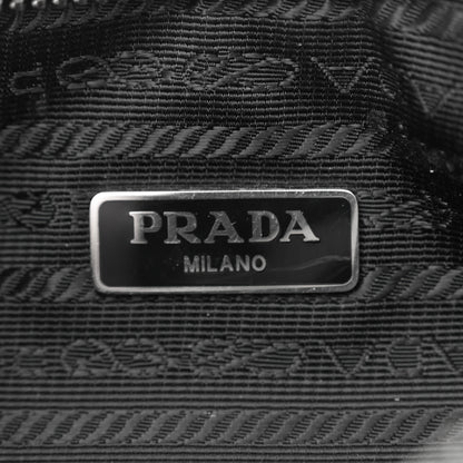 Prada Tessuto Nylon Saffiano Mini Re-Edition 2005 Bag Black 6 of 14