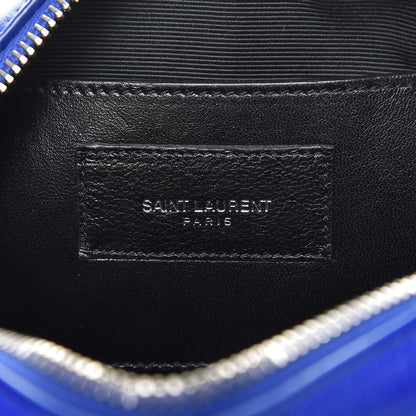 Saint Laurent Calfskin Toy Classic Duffle Blue 6 of 11