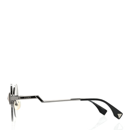 Fendi Metal Fendi FF024 Sunglasses Silver 3 of 7