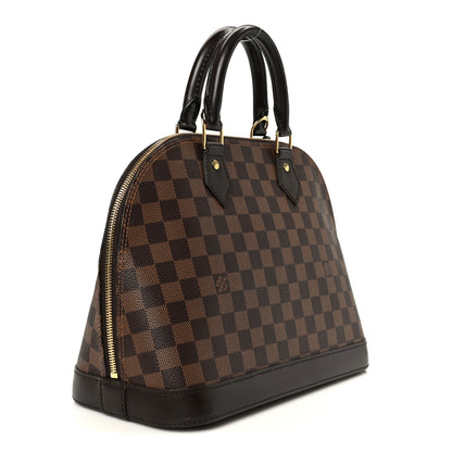 Louis Vuitton Damier Ebene Alma PM 3 of 10