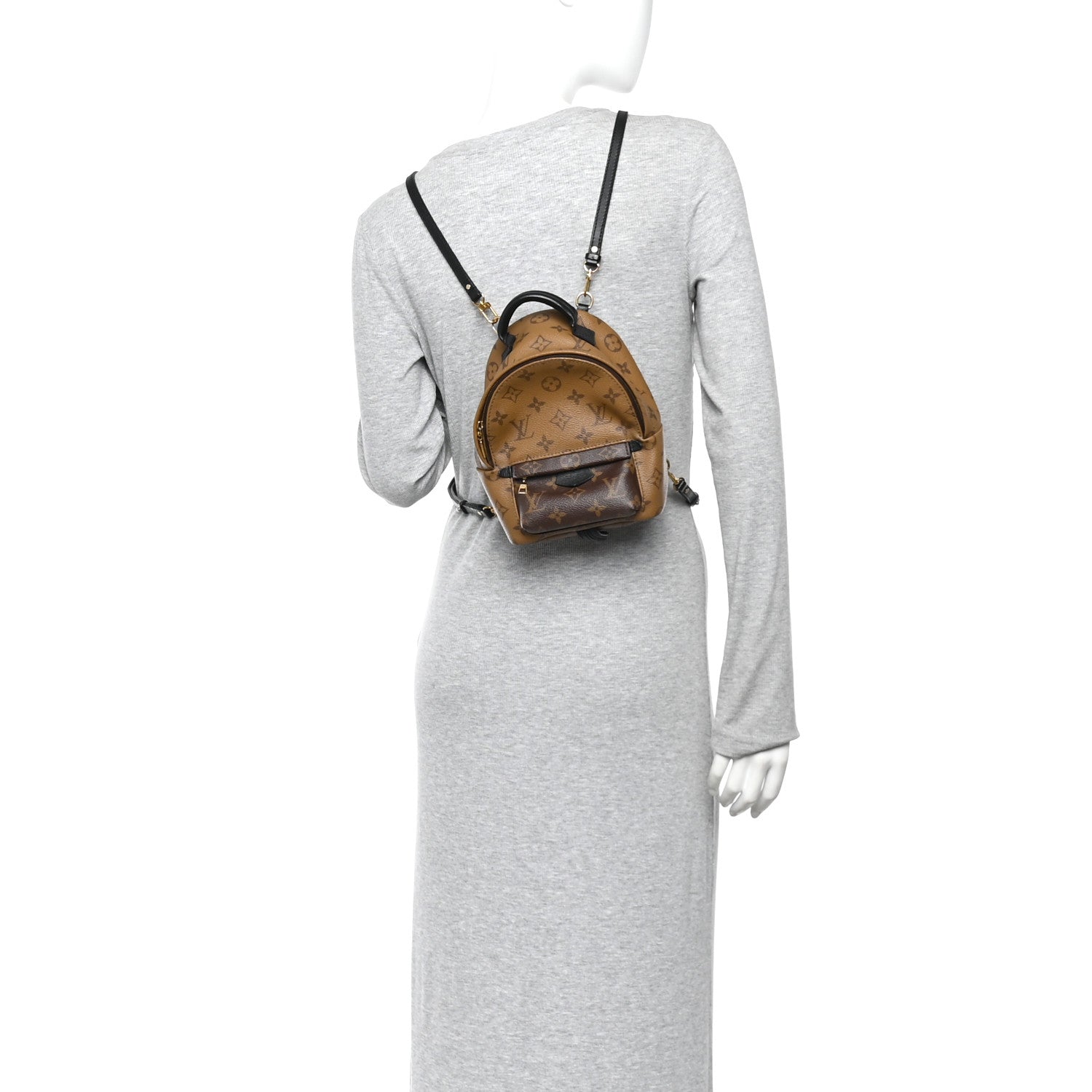 Louis Vuitton Reverse Monogram Palm Springs Backpack Mini 2 of 11