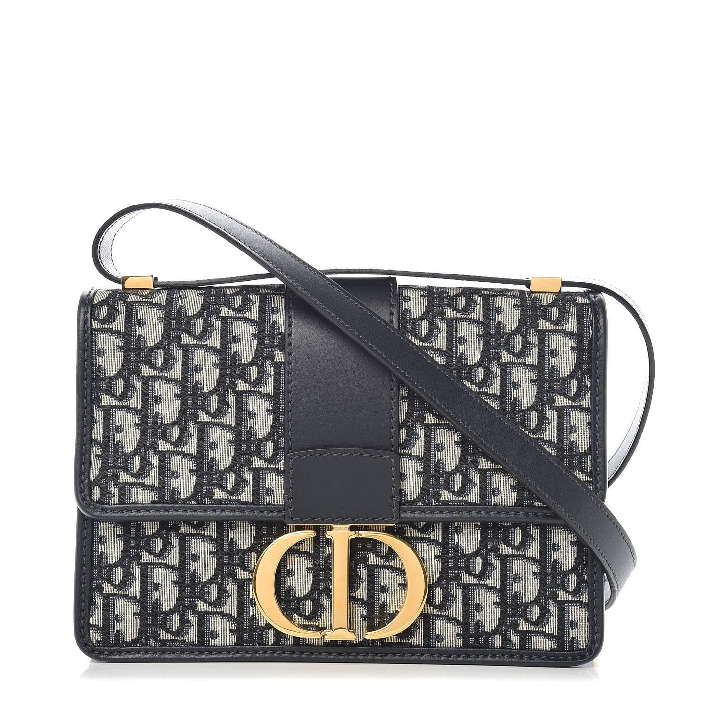 Oblique 30 Montaigne Flap Bag Blue