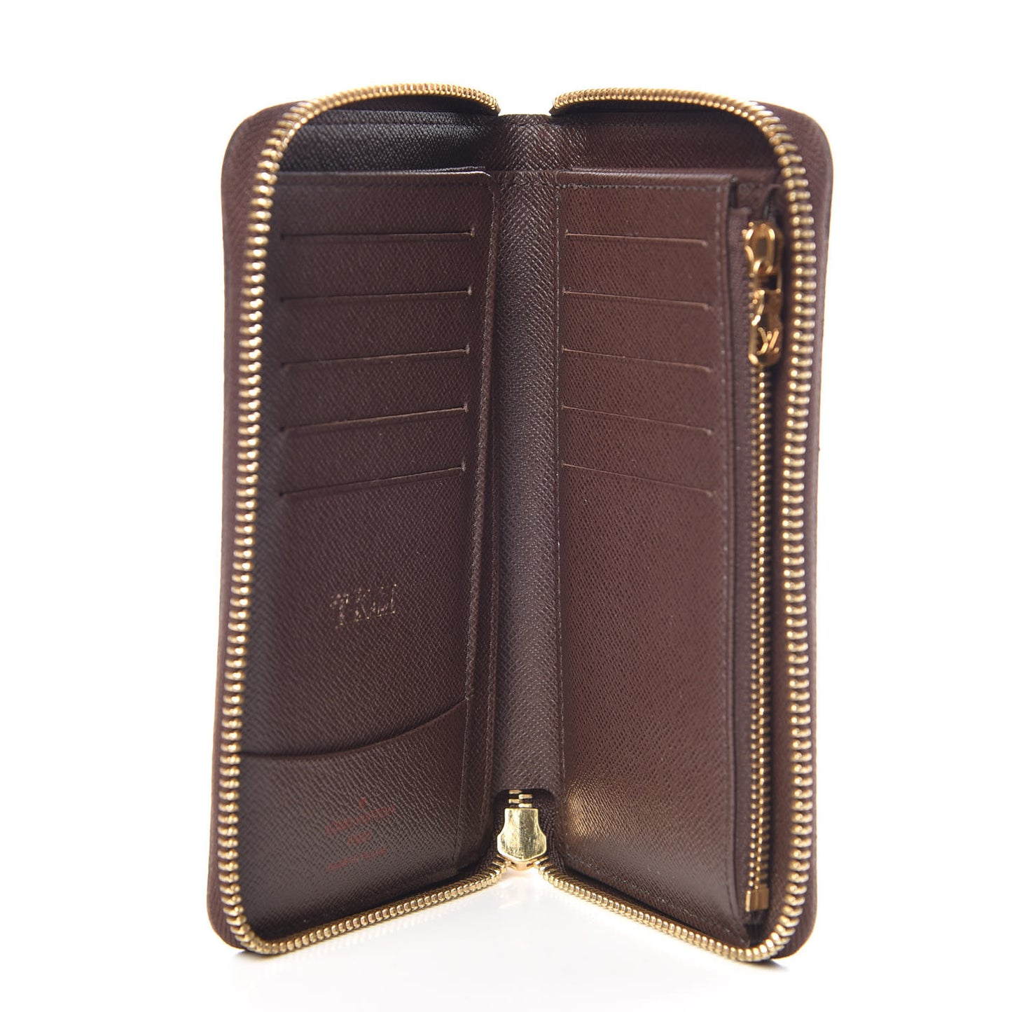 Damier Ebene Zippy Compact Wallet