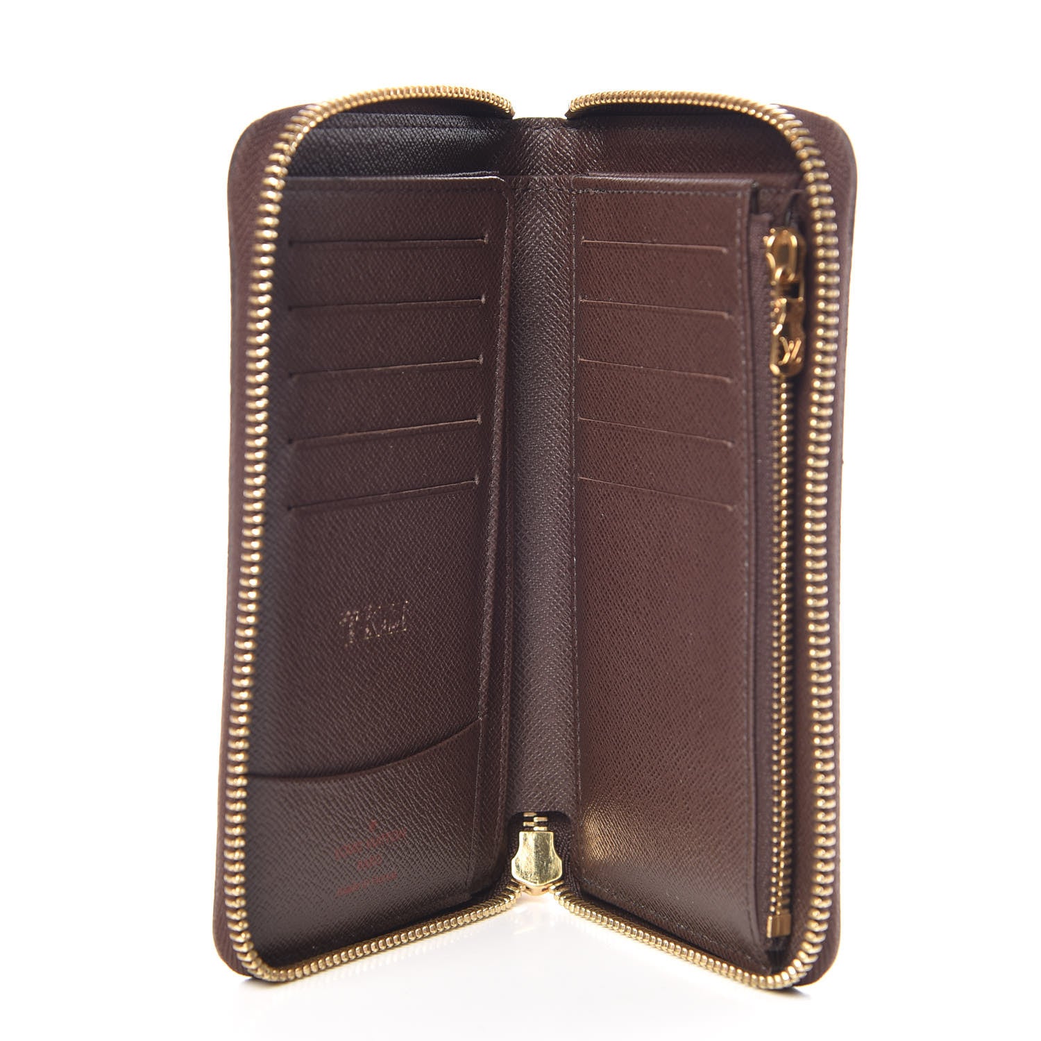 Louis Vuitton Damier Ebene Zippy Compact Wallet 5 of 8