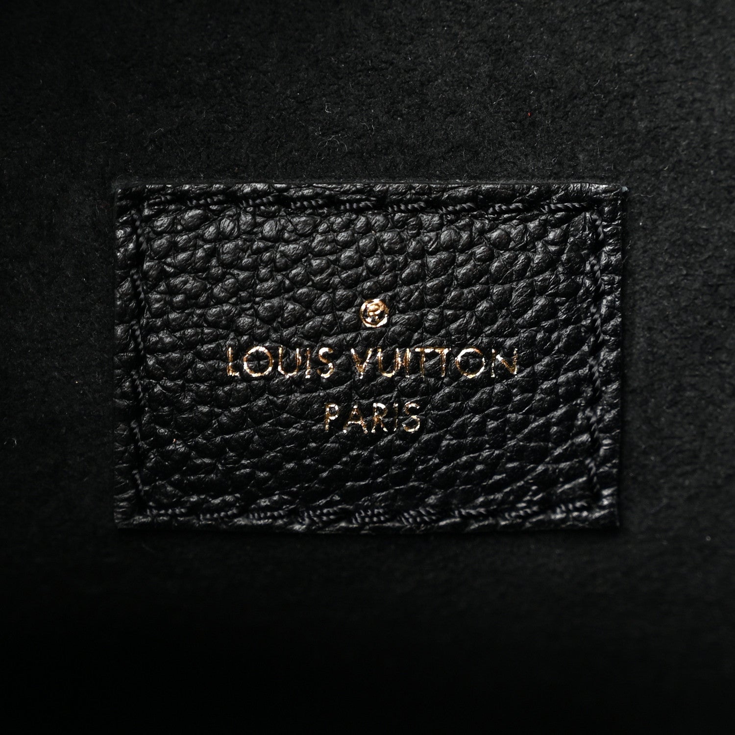 Louis Vuitton Empreinte Monogram Giant Loop Hobo Black 7 of 10