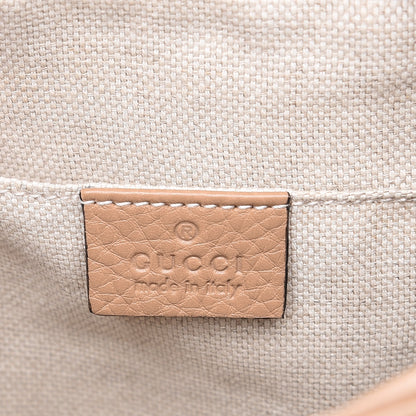 Gucci Pebbled Calfskin Small Soho Disco Bag Rose Beige 6 of 7