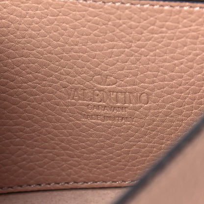 Valentino Garavani Pebbled Calfskin Medium Rockstud Flip Lock Crossbody Bag Poudre 5 of 7