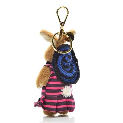 Prada Trick LuLu Keychain Charm Naturale Fuxia 2 of 4