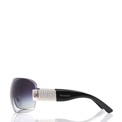 Bulgari BVLGARI Crystal Sunglasses 6030-B Black 3 of 8