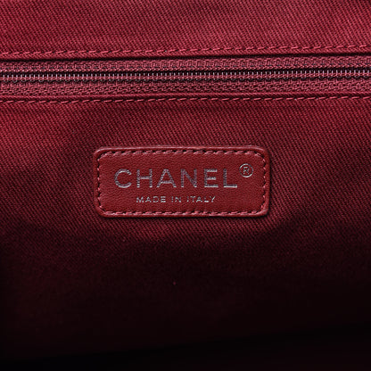 Chanel Caviar Quilted Framed Bowling Bag Navy 6 of 11