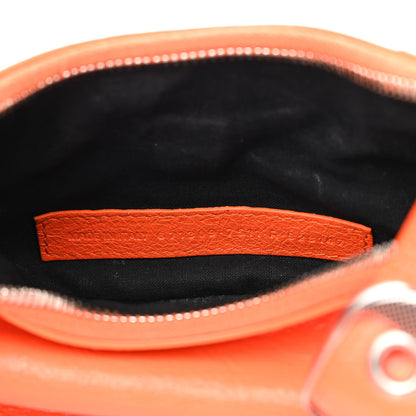 Balenciaga Agneau Arena Le Cagole Shoulder Bag XS Orange 7 of 9