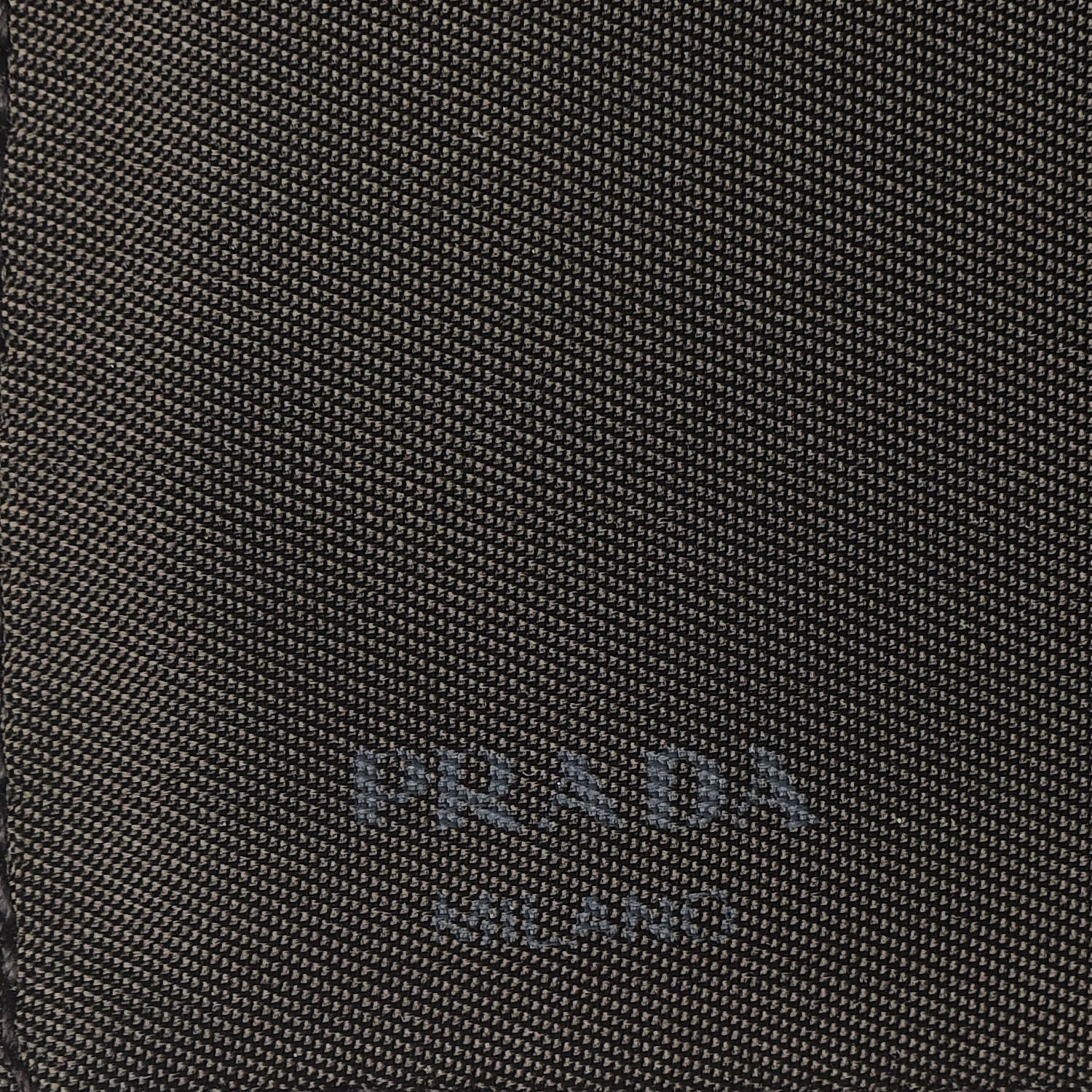 Prada Tessuto Nylon French Wallet Black 6 of 8