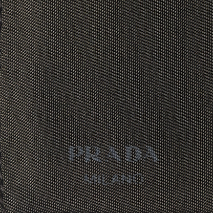Prada Tessuto Nylon French Wallet Black 6 of 8