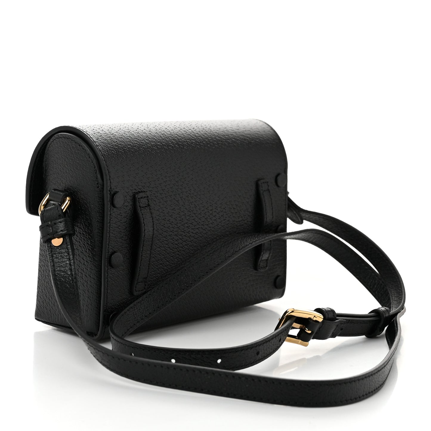 Calfskin Horsebit 1955 Shoulder Bag Black