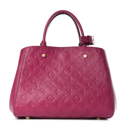 Louis Vuitton Empreinte Montaigne MM Grape 1 of 9