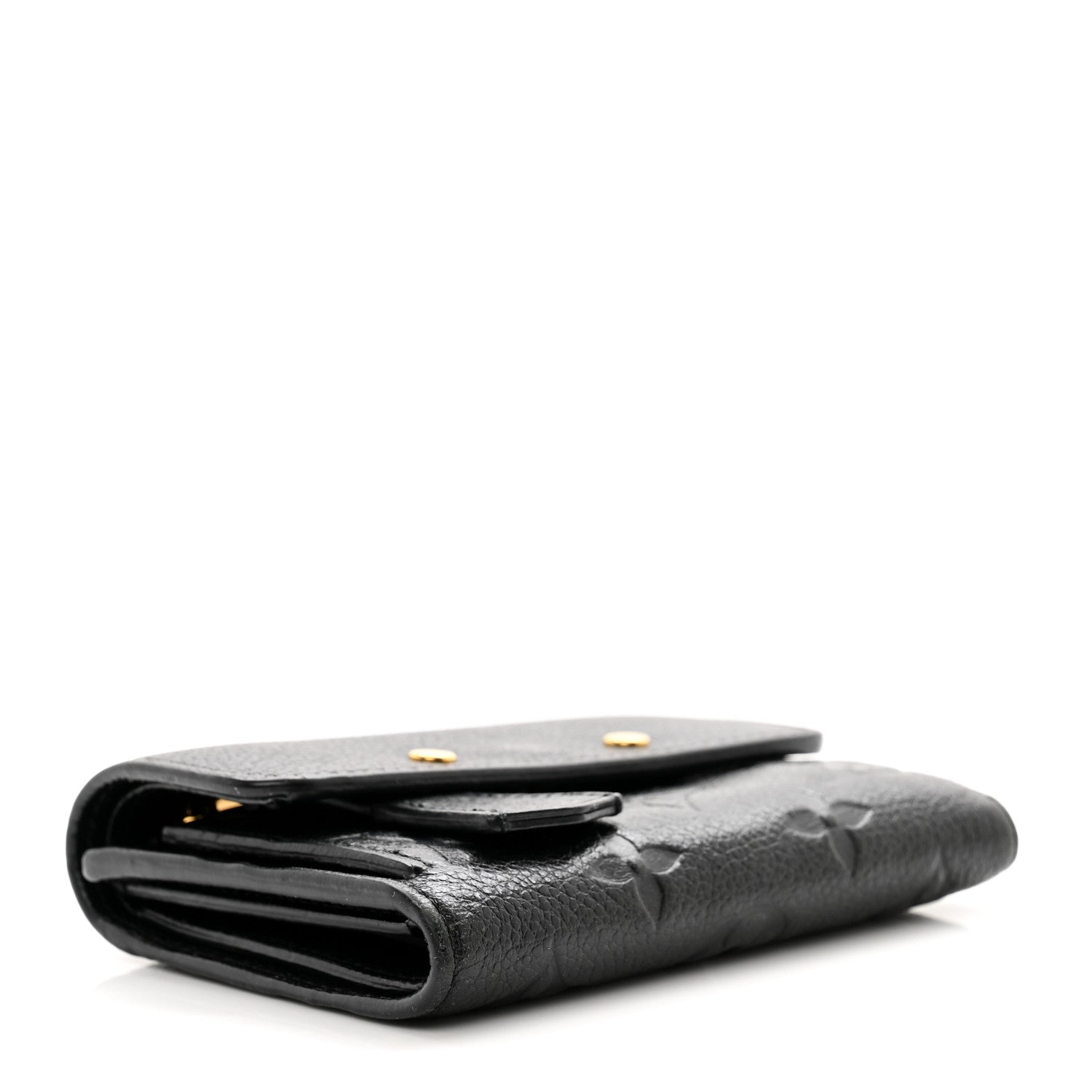 Louis Vuitton Empreinte Pont-Neuf Compact Wallet Black 4 of 7
