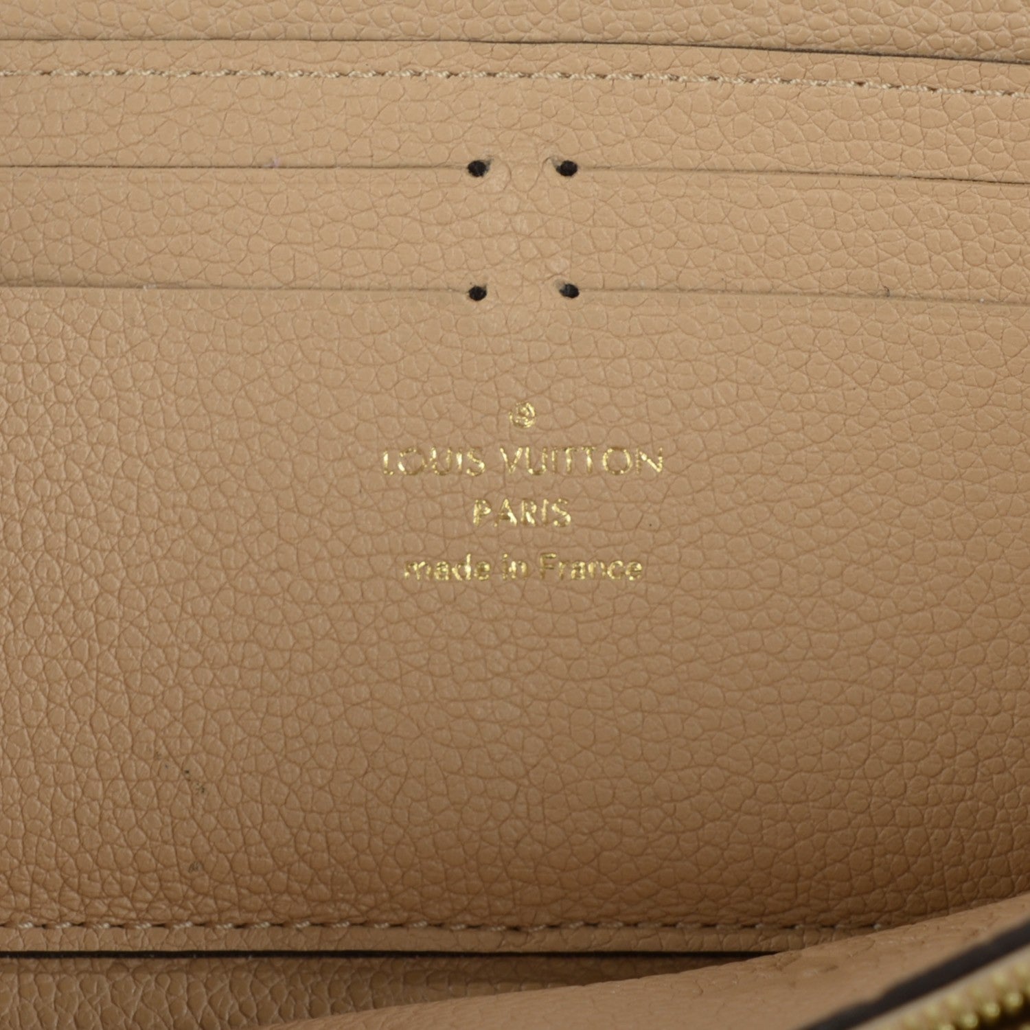 Louis Vuitton Empreinte Clemence Wallet Dune 7 of 8