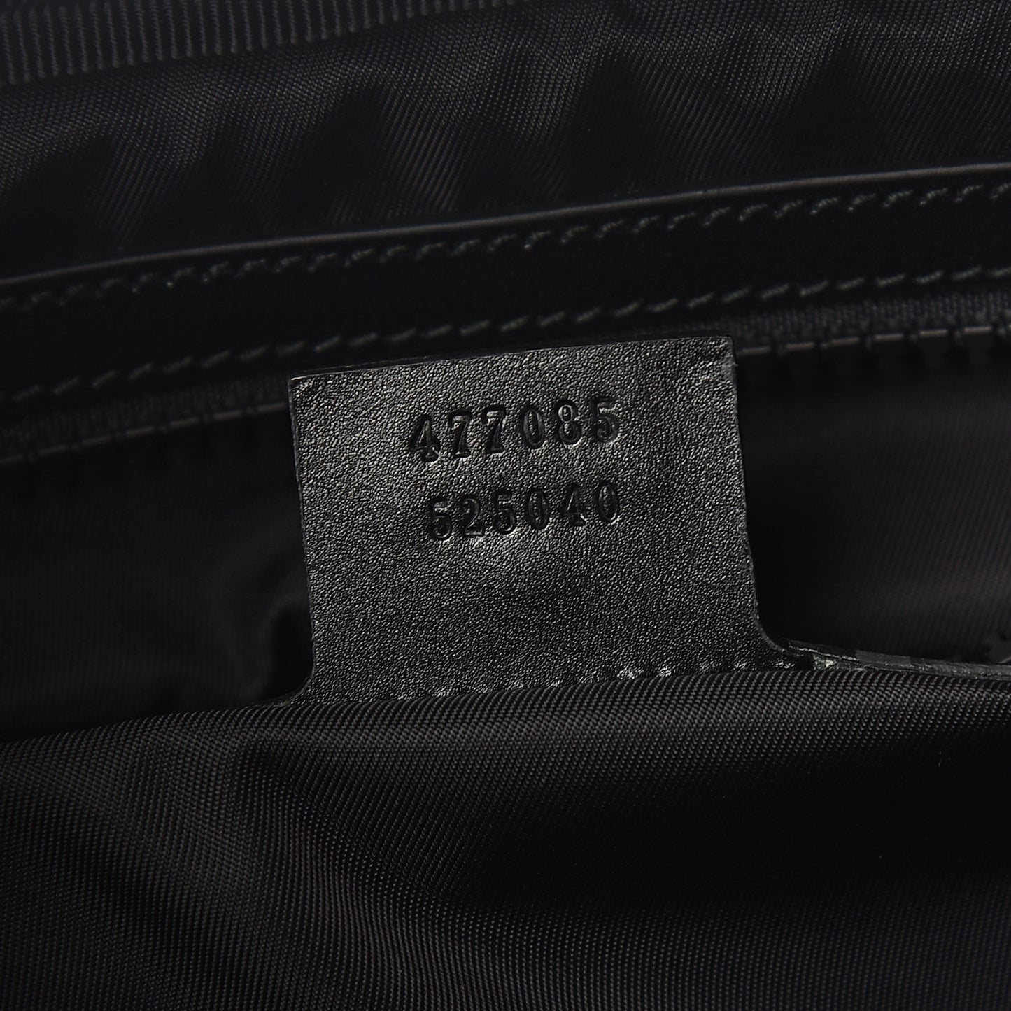 Techno Canvas Web Belt Bag Black