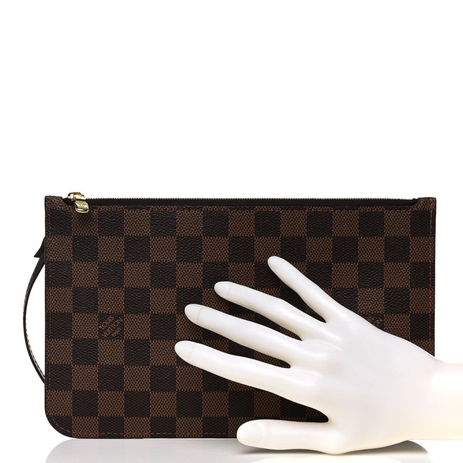 Louis Vuitton Damier Ebene Neverfull MM GM Pochette 2 of 6