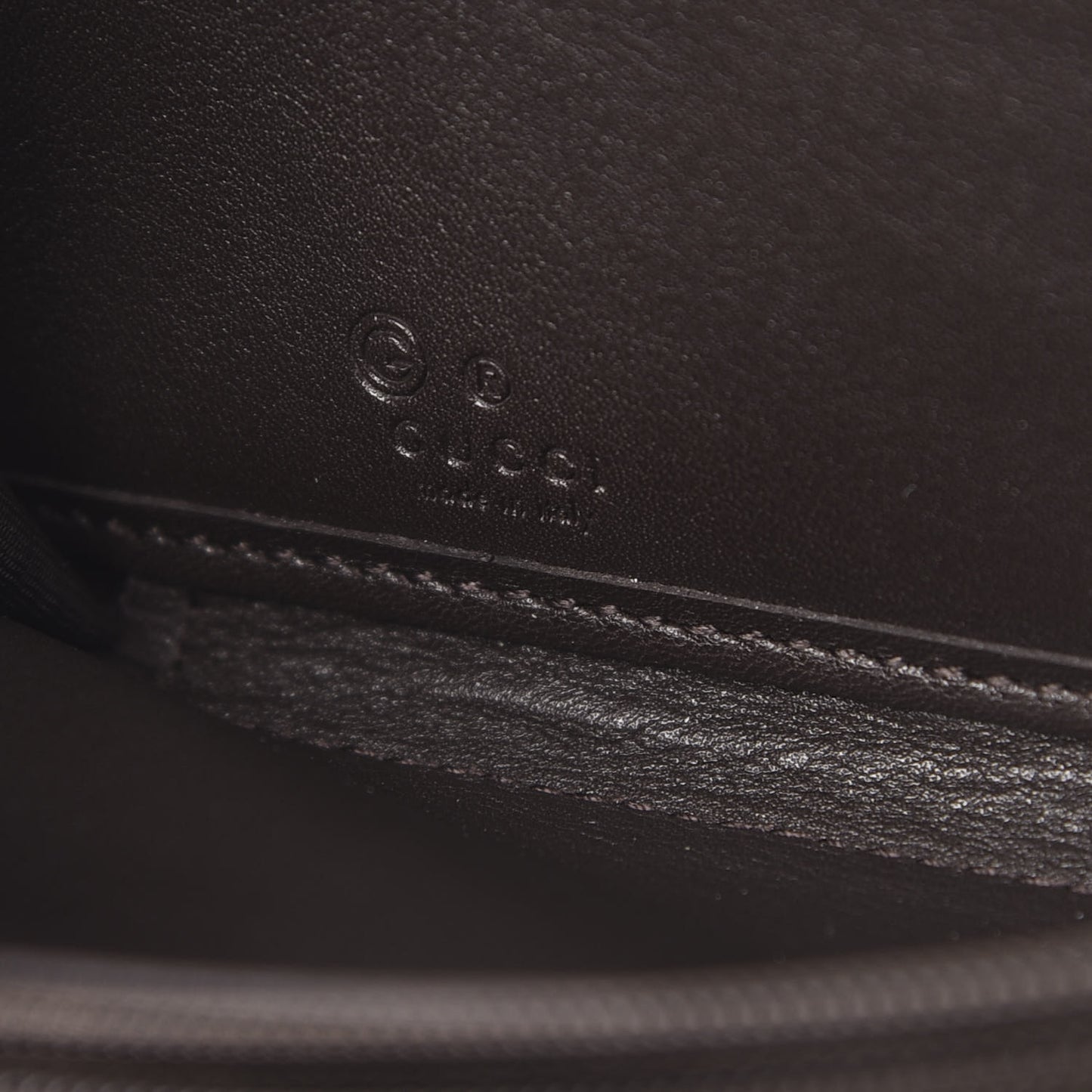 Microguccissima Zip Around Wallet Testa di Moro