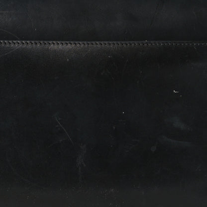 Saint Laurent Calfskin Medium Monogram Sunset Shoulder Bag With Braided Strap Black 11 of 11