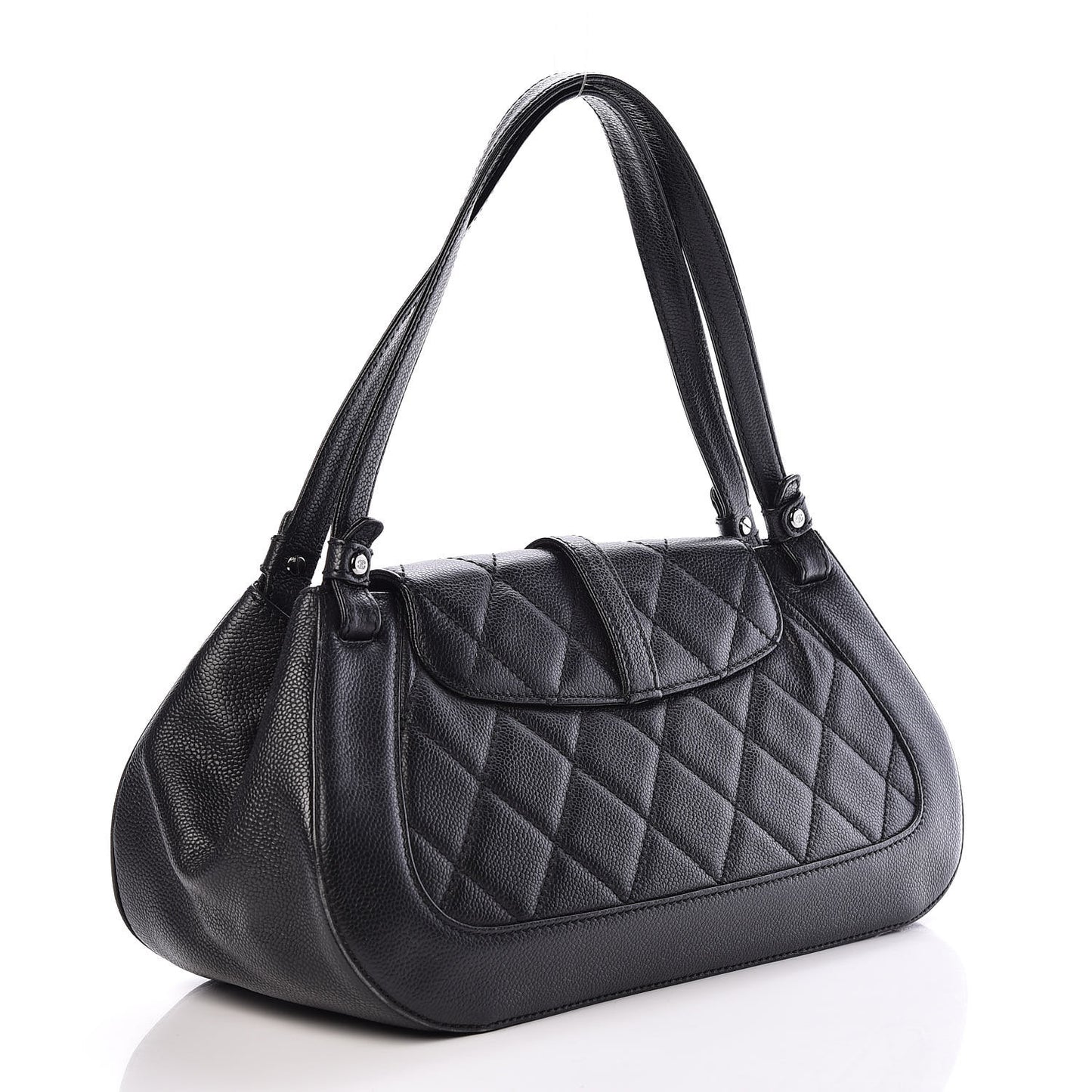 Caviar Mademoiselle Flap Black