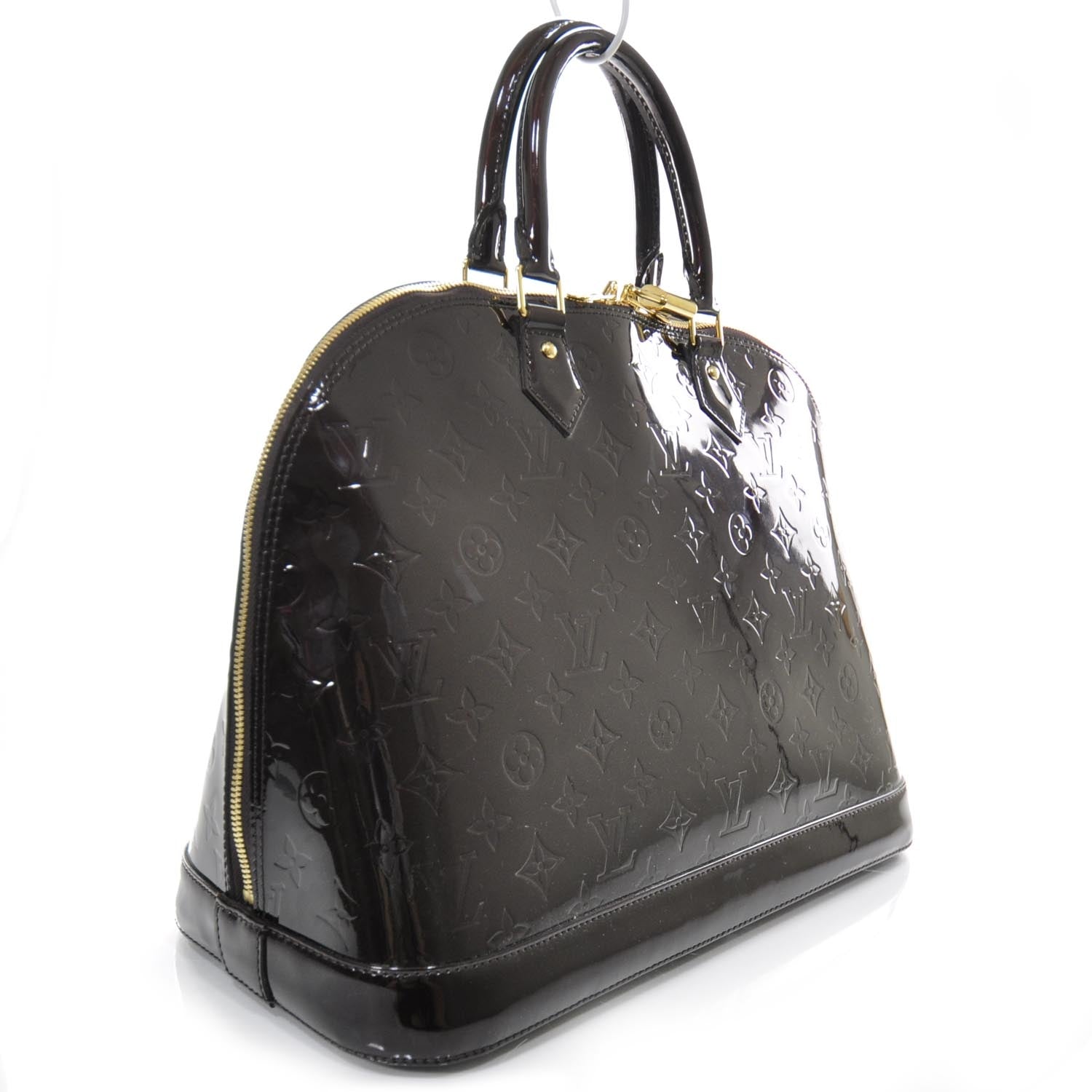Louis Vuitton Vernis Alma MM Amarante 2 of 9