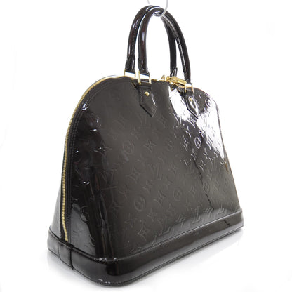 Louis Vuitton Vernis Alma MM Amarante 2 of 9