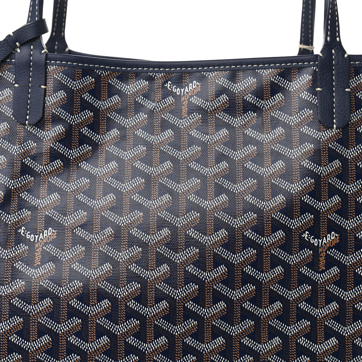 Goyard Goyardine Saint Louis GM Navy 7 of 9