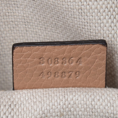 Gucci Pebbled Calfskin Small Soho Disco Bag Camelia 7 of 8