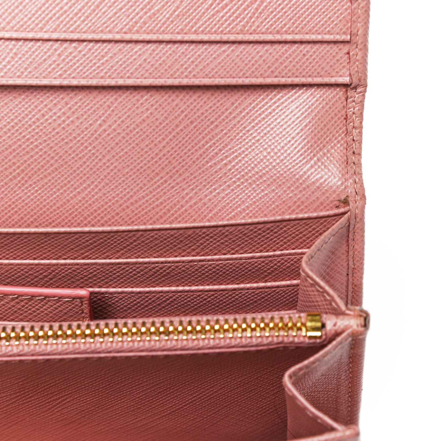 Saffiano Metal Continental Flap Wallet Orchidea