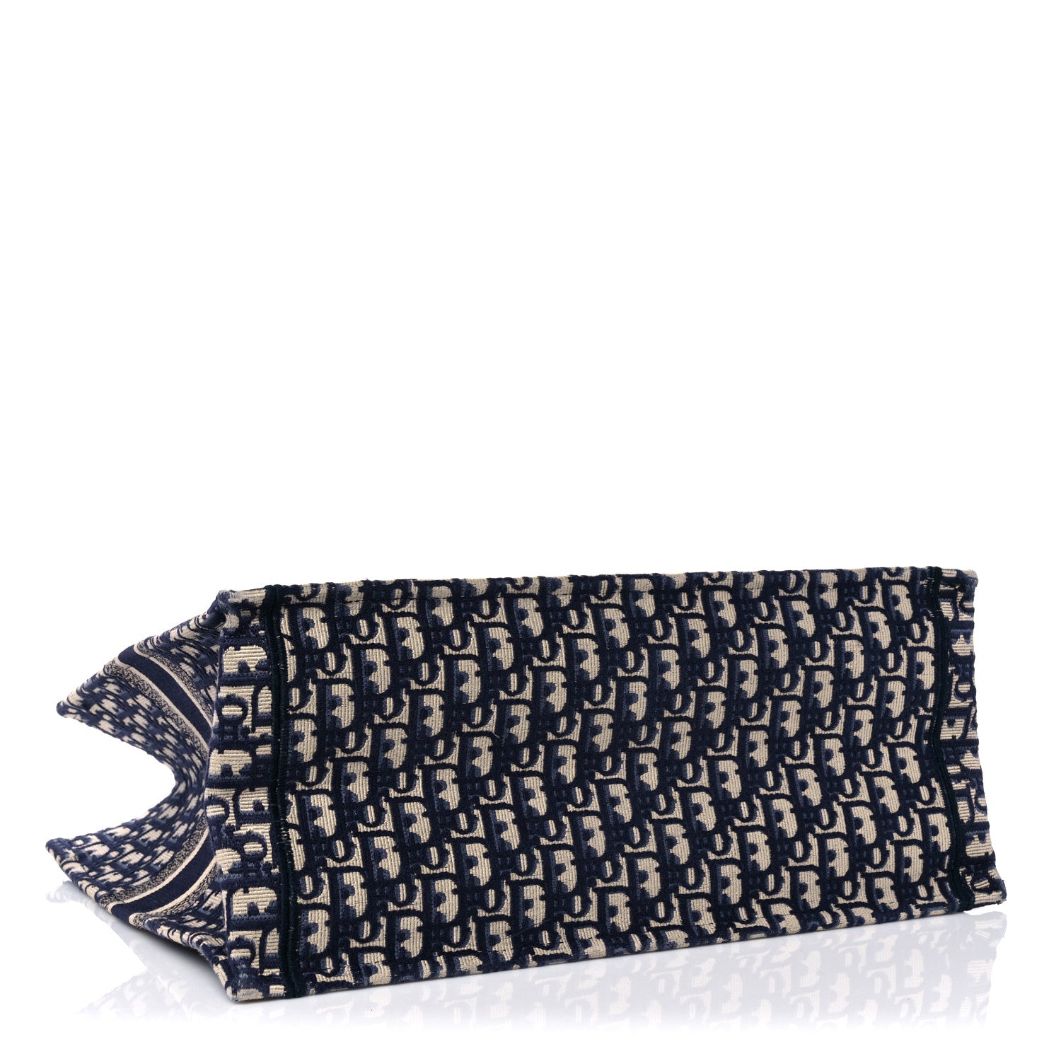 Christian Dior Oblique Book Tote Blue Multicolor 4 of 10