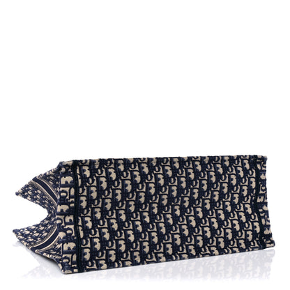 Christian Dior Oblique Book Tote Blue Multicolor 4 of 10