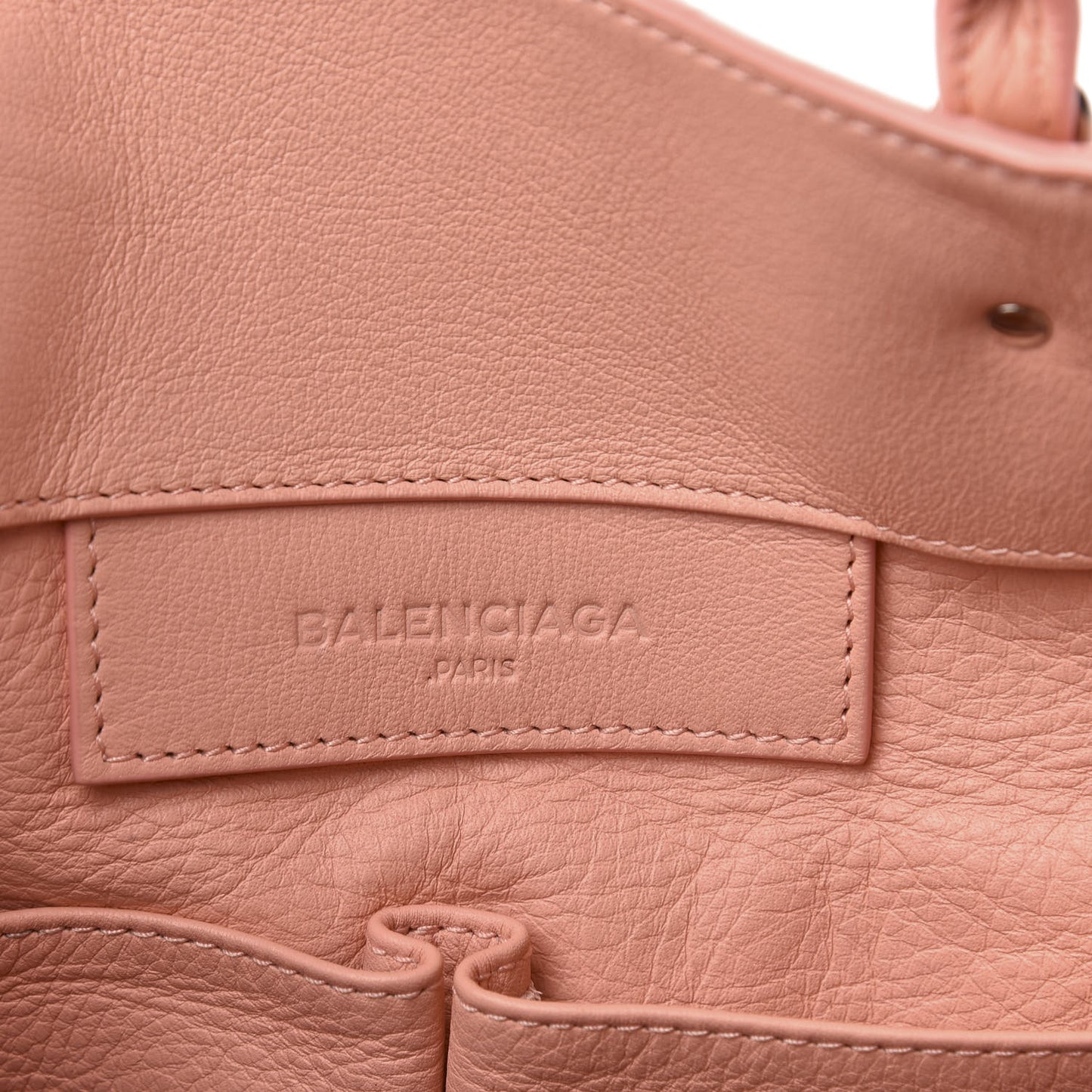 Veau Papier A5 Zip Around Tote Vieux Rose