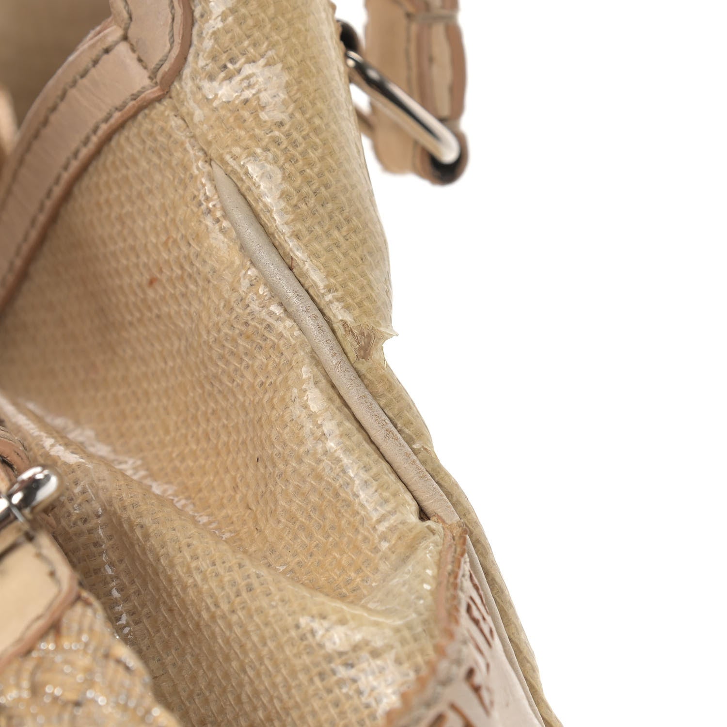 Fendi Coated Canvas Cord Bag De Jour Naturale 14 of 14
