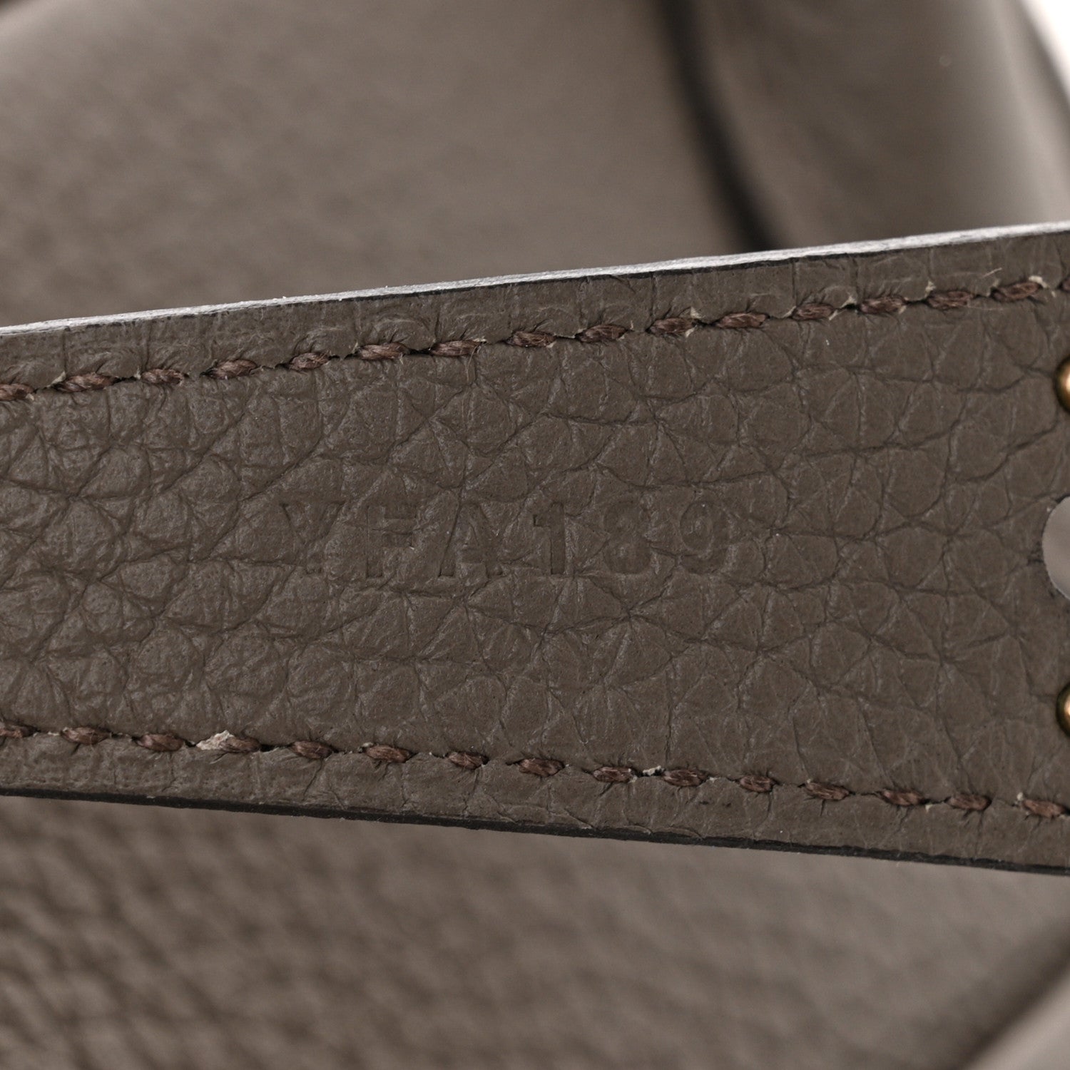 Hermes Taurillon Clemence Lindy 30 Etain 7 of 11