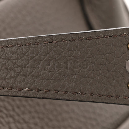 Hermes Taurillon Clemence Lindy 30 Etain 7 of 11