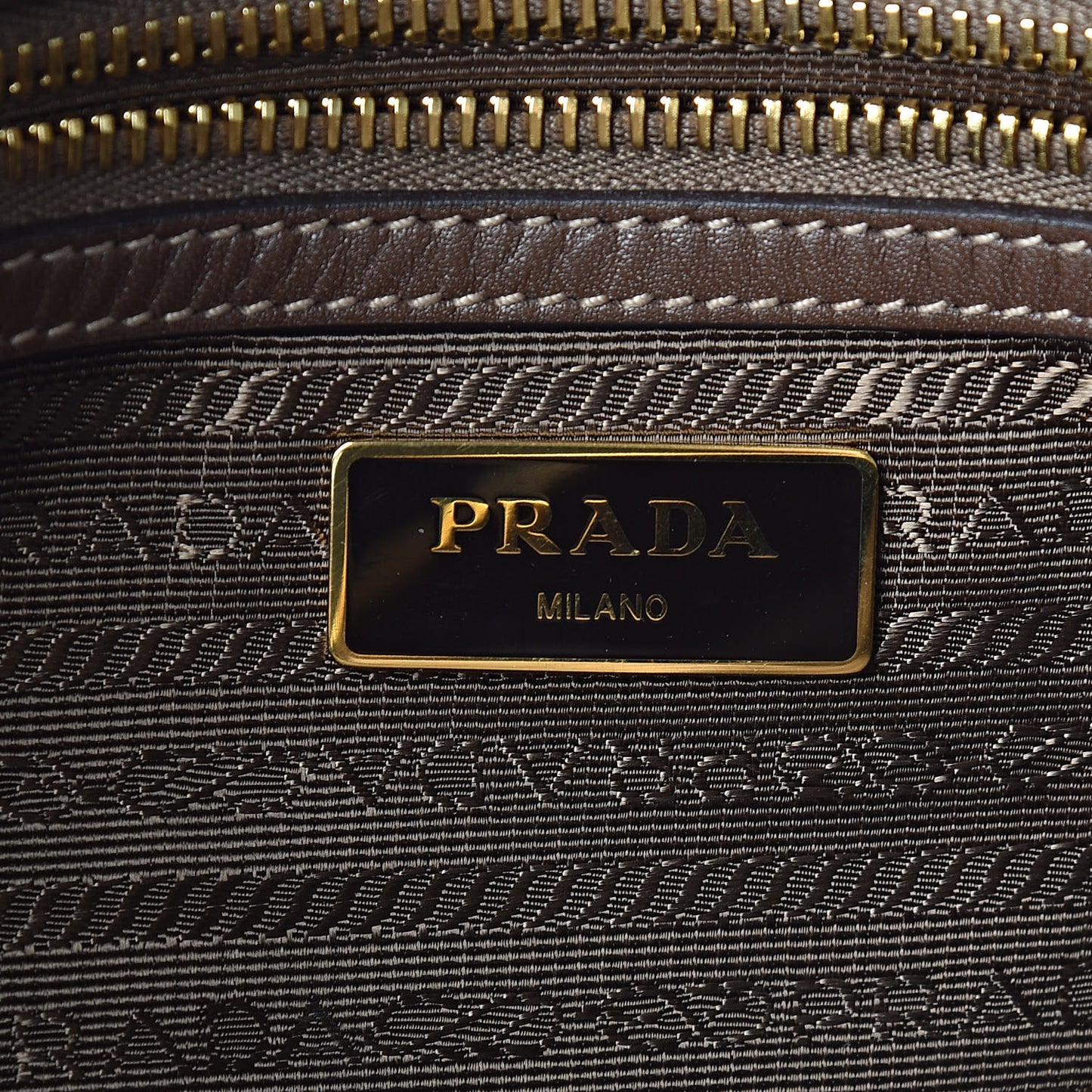 Jacquard Logo Camera Bag Corda Bruciato