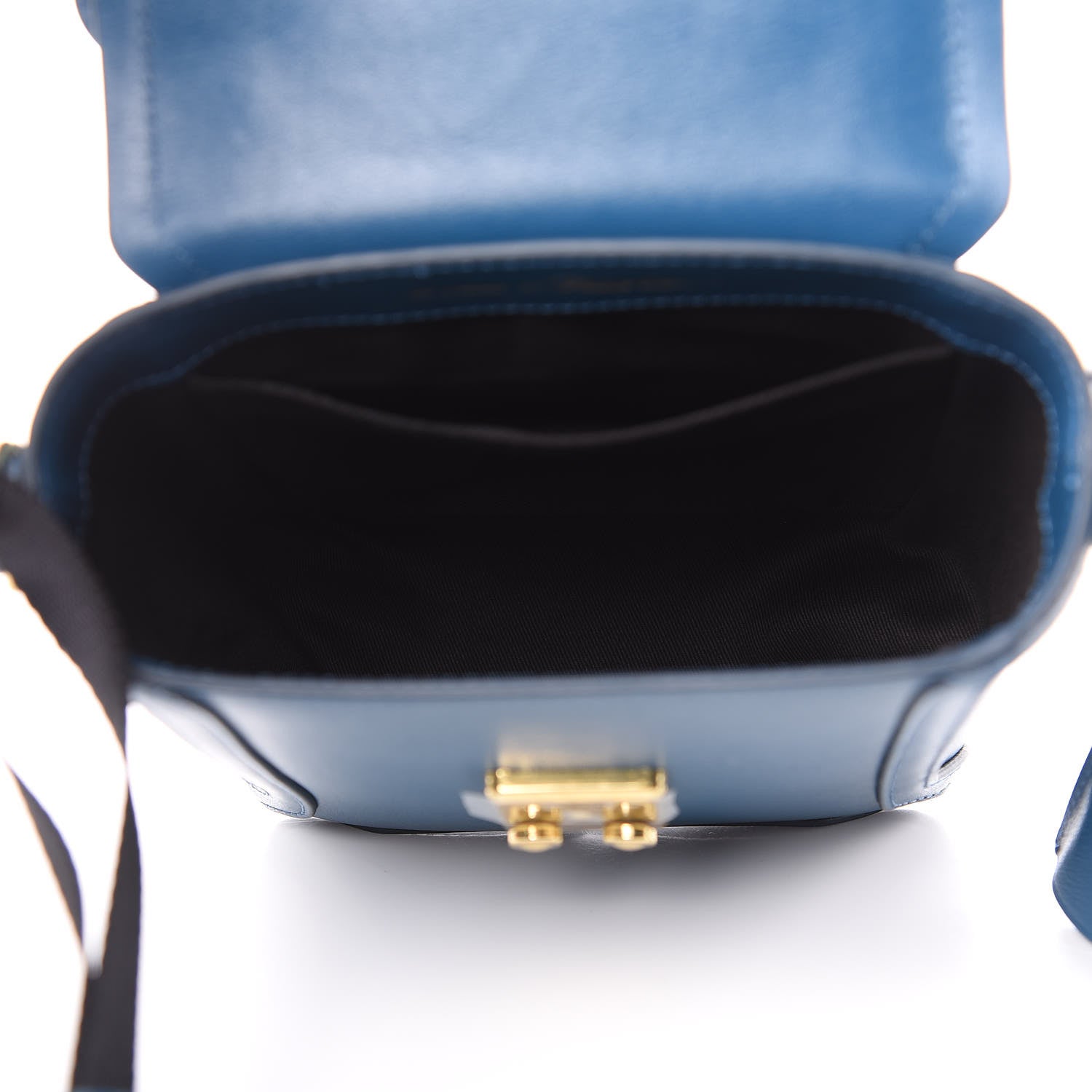 3.1 Phillip Lim 3.1 Embossed Grain Calfskin Pashli Camera Shoulder Bag Blue 5 of 8