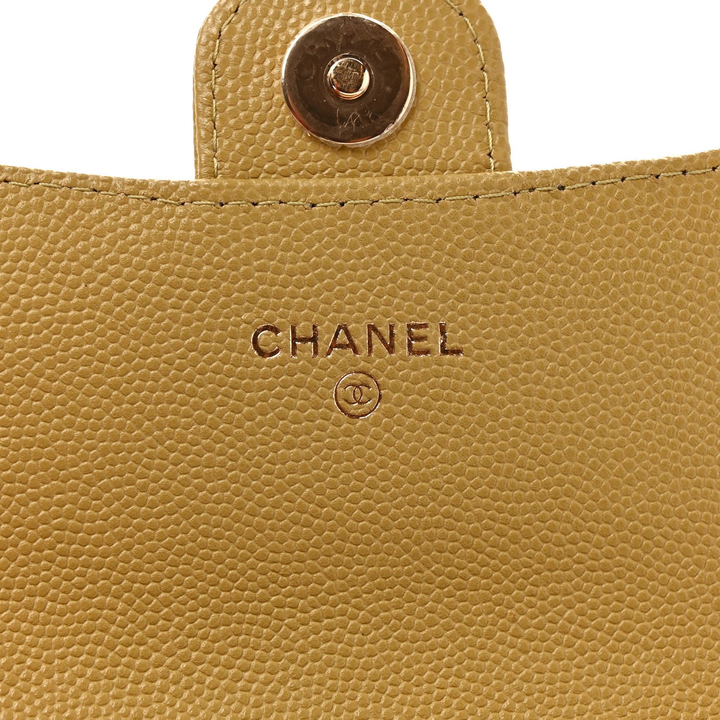 Caviar Quilted Belt Bag Light Green