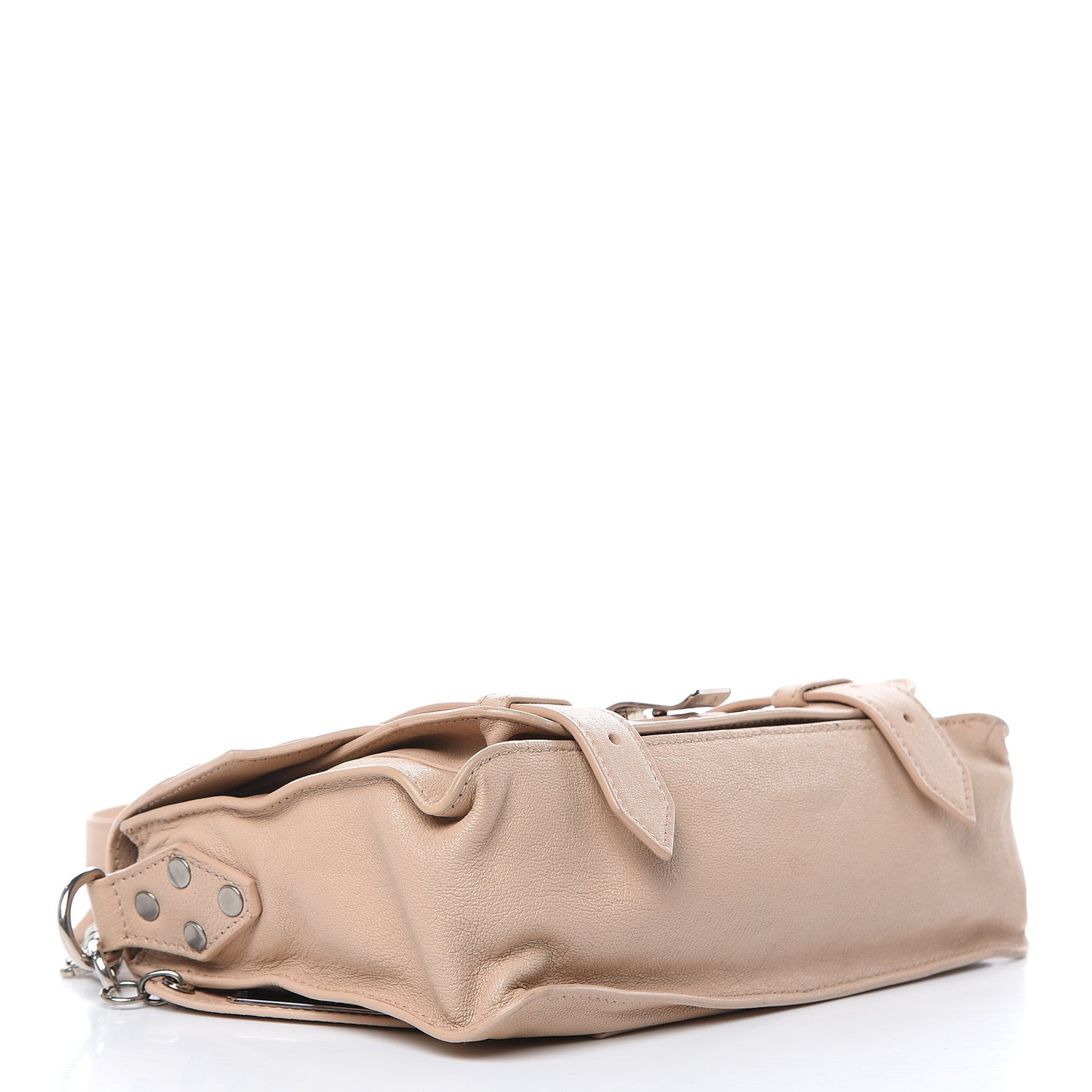 Lambskin Tiny PS1 Satchel Nude