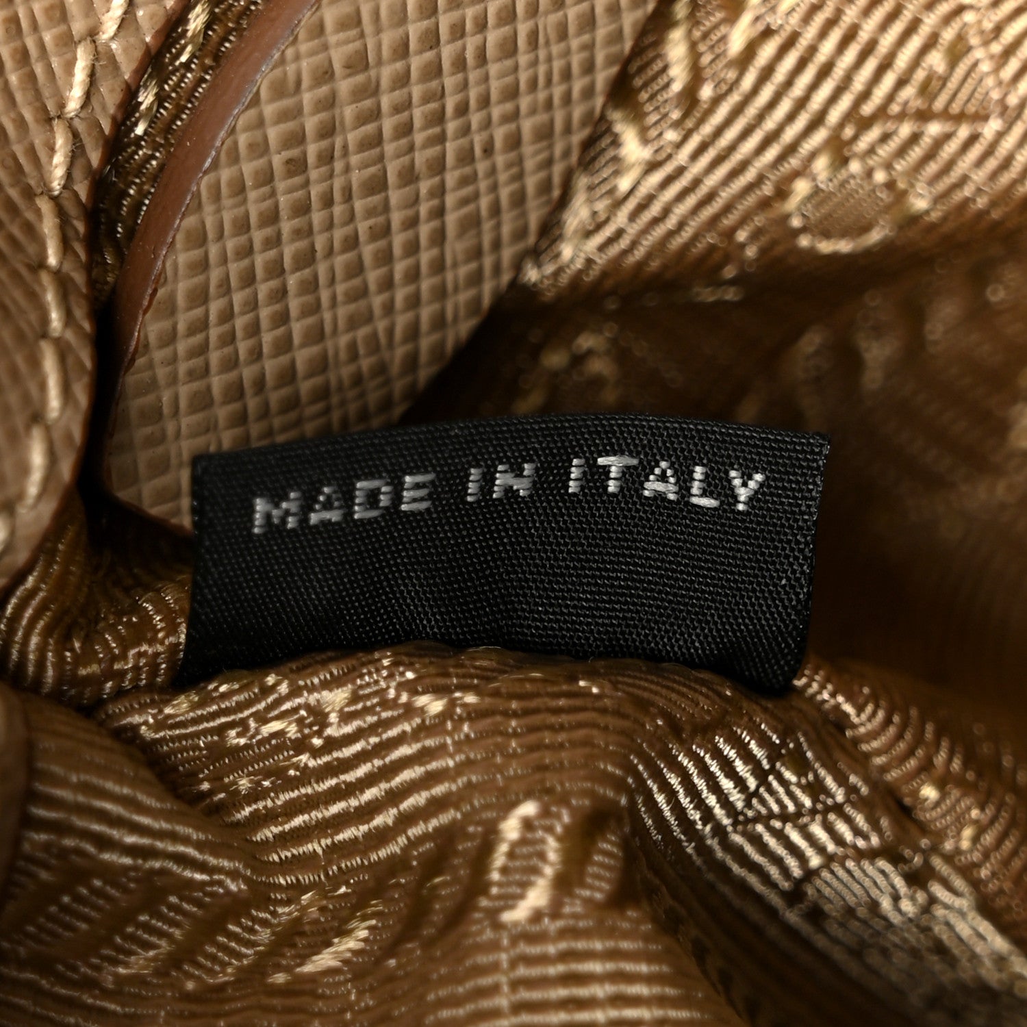 Prada Saffiano Lux Bi-Color Tote Bag Visone Talco 7 of 10